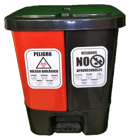 Caneca Riesgo Biológico 30 L