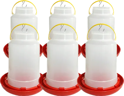 Pack x6 Bebederos 8 Litros