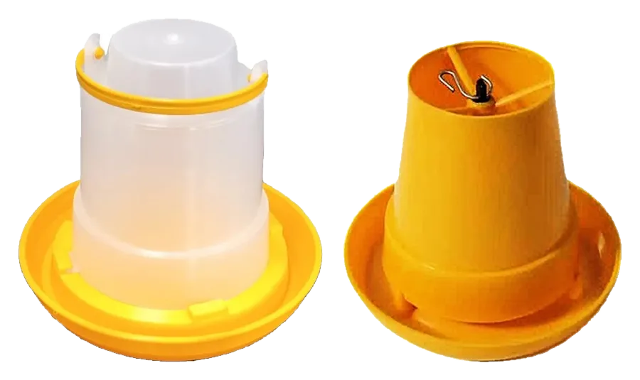 Combo Codorniz Bebedero 1 L + Comedero 1 kg